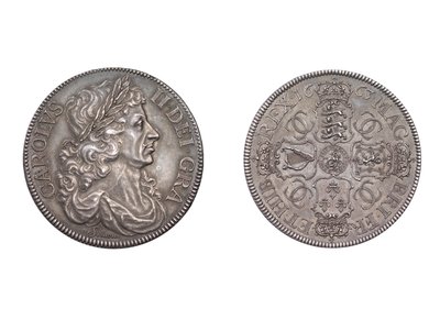 Petition crown, 1663 by Thomas Simon